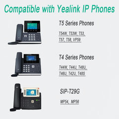 Telehybrid Yealink power adapter side view highlighting compact form