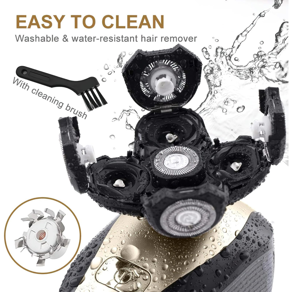 Telfun cordless rapid-usb shaver enables easy charging during travel.