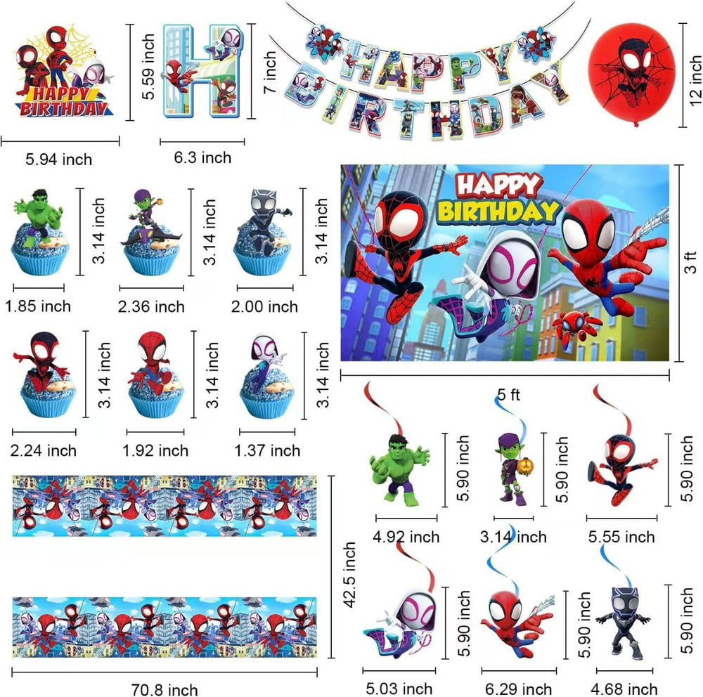 Telifor Spidey balloons create vibrant bursts for photos