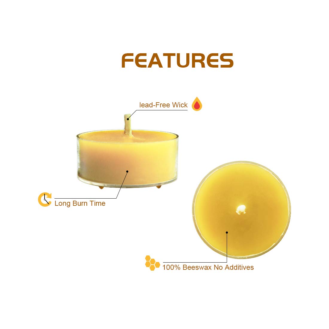 TELOSMA tealight in bathroom ambiance for calm moments