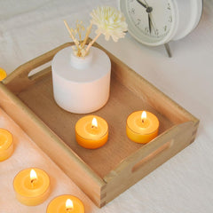 TELOSMA smoky-free tealight provides a calm, cozy ambiance with clean emission
