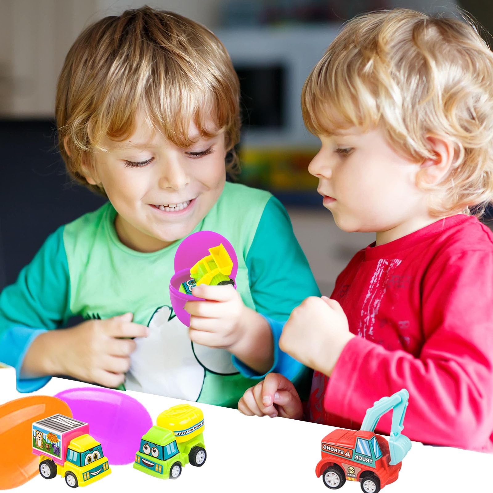 TEMOGU eggs suit small hands for easy manipulation and display.