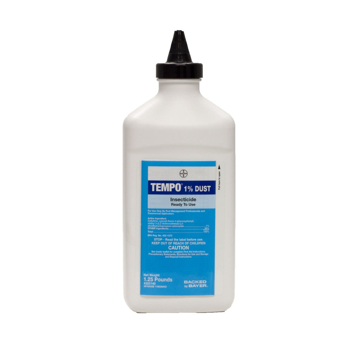Tempo Dust Insecticide Powder targets bedbugs and roaches for residual indoor control.