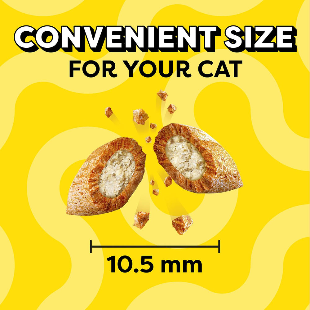Temptations assorted flavors image showcases variety cats enjoy.