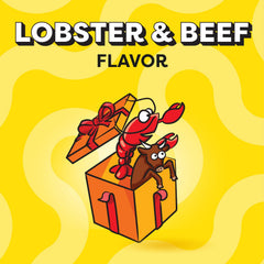 Temptations Birthday Cat Treats lobster-beef flavor snack; savory daily treat for adult cats.