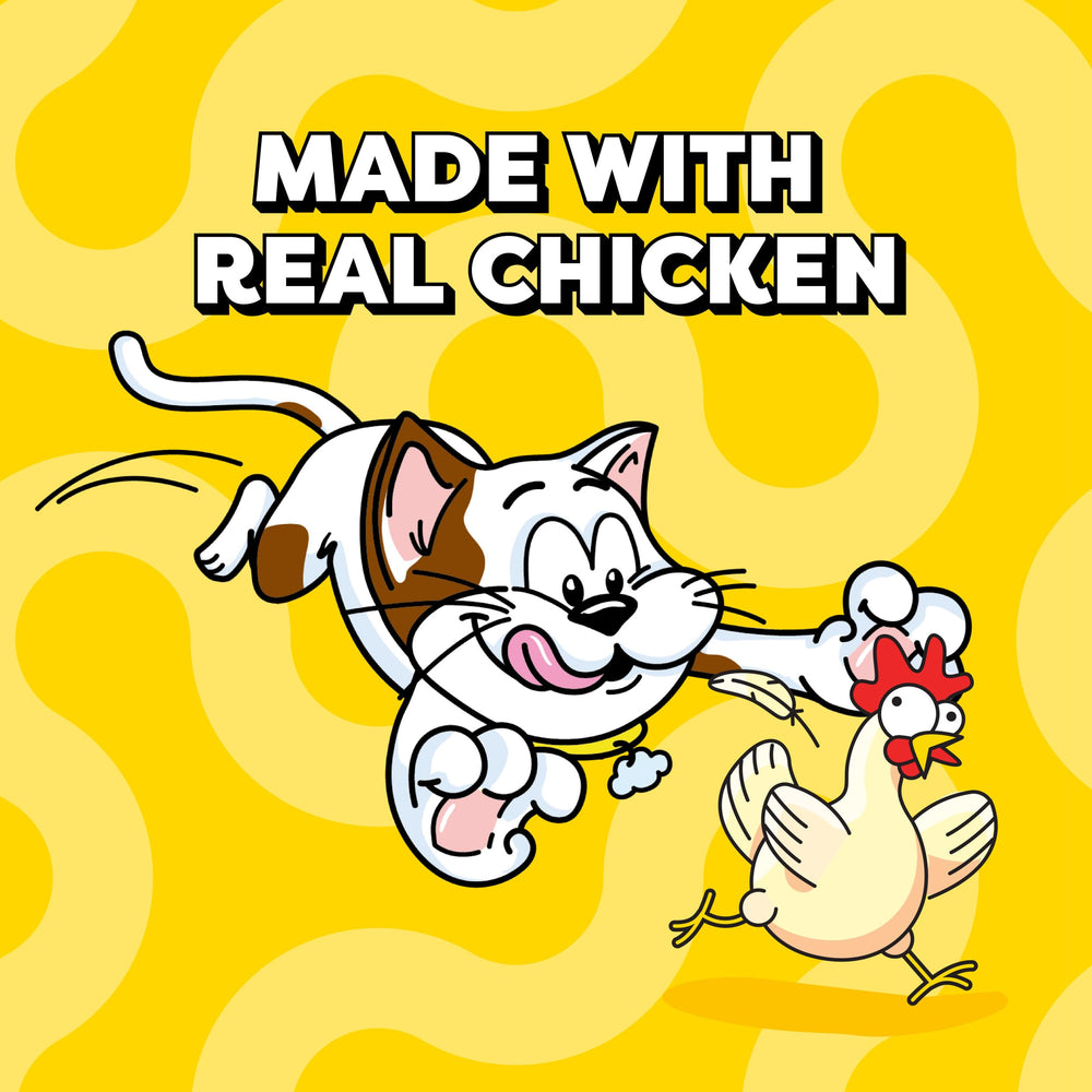 Temptations Creamy Puree meal topper adds flavor to meals.