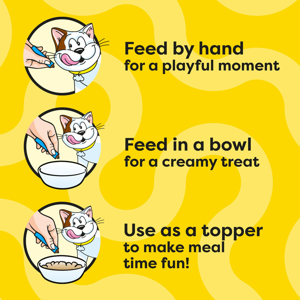 Senior-friendly treat that does not require chewing.