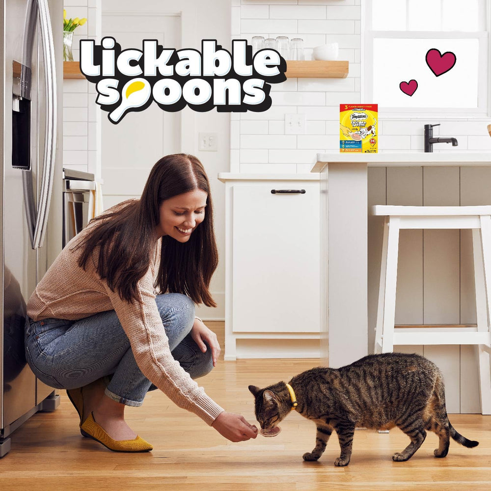 Temptations Lickable Spoons serve as a tasty topper