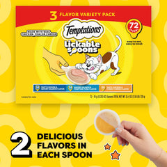 Temptations Lickable Spoons hand-feeding invites playful bonding during snack moments