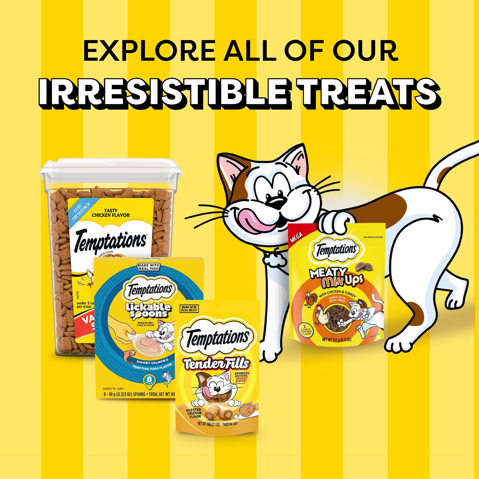 Temptations Lickable Spoons paw-ready treats ideal for on-the-go rewards