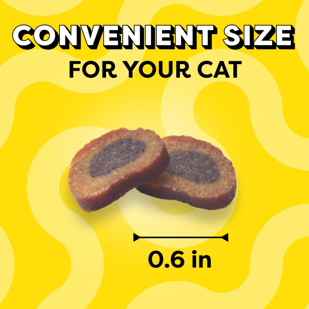 Cat reward snack that tempts during playtime.