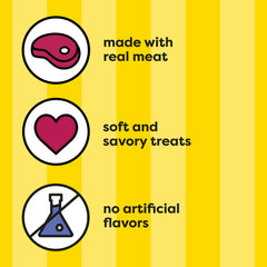 Real fish is the #1 ingredient in Temptations Meaty MixUps.