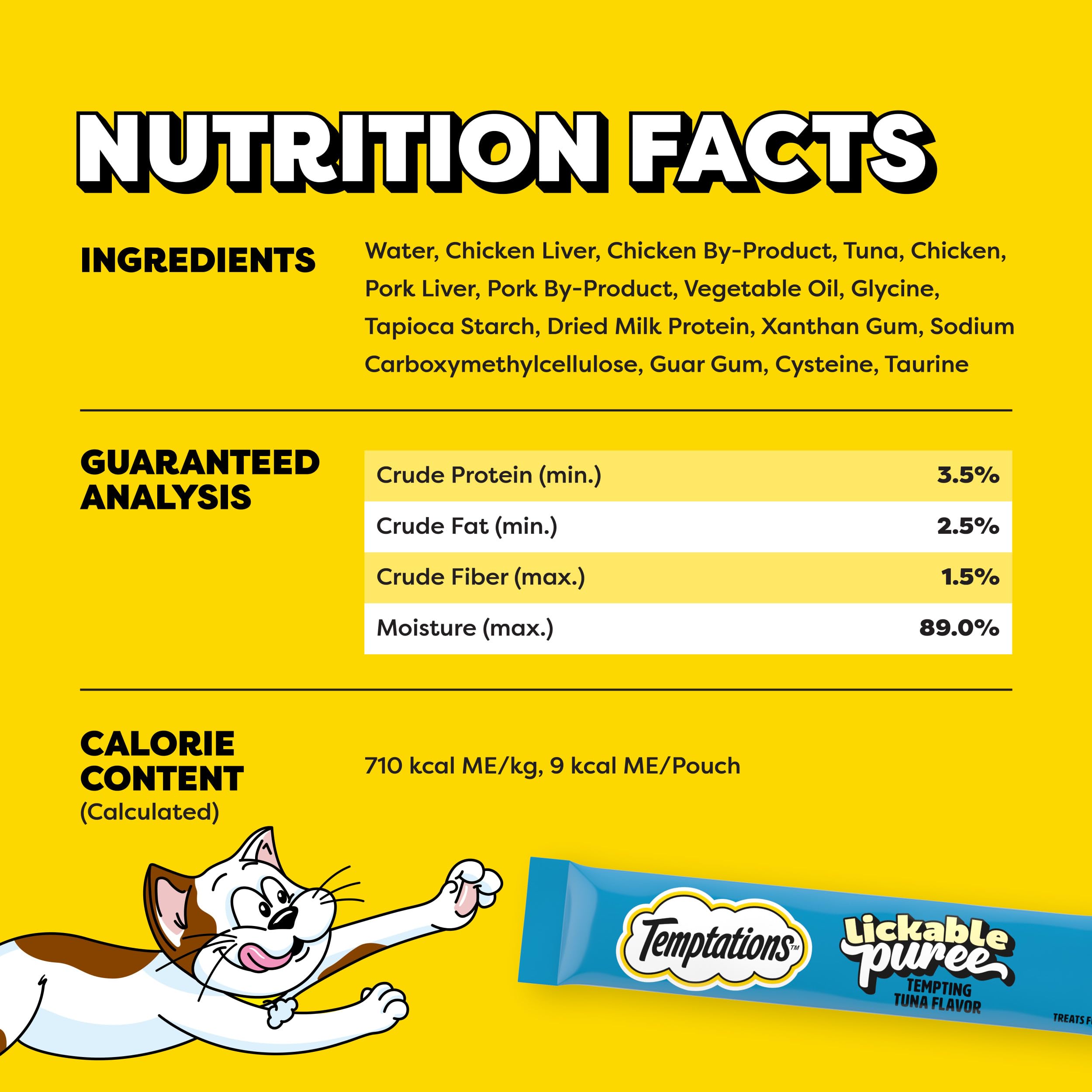 Temptations tuna puree squeeze-tube in hand highlights interactive feeding moment