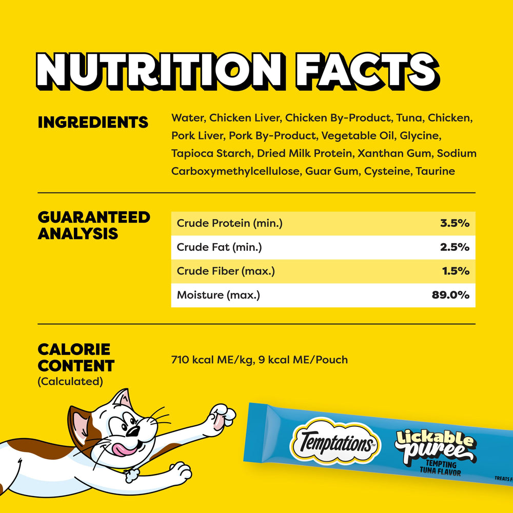 Temptations tuna puree squeeze-tube in hand highlights interactive feeding moment