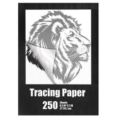 Tenare 250 sheets tracing paper pad for easy tracing and practice sketches