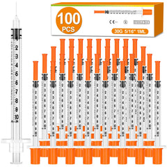 TENKAIWICK 1ml syringe with a 30G needle for precise lab dosing.