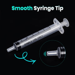 TENKAIWICK food-grade polypropylene syringe provides durable, safe material for liquids