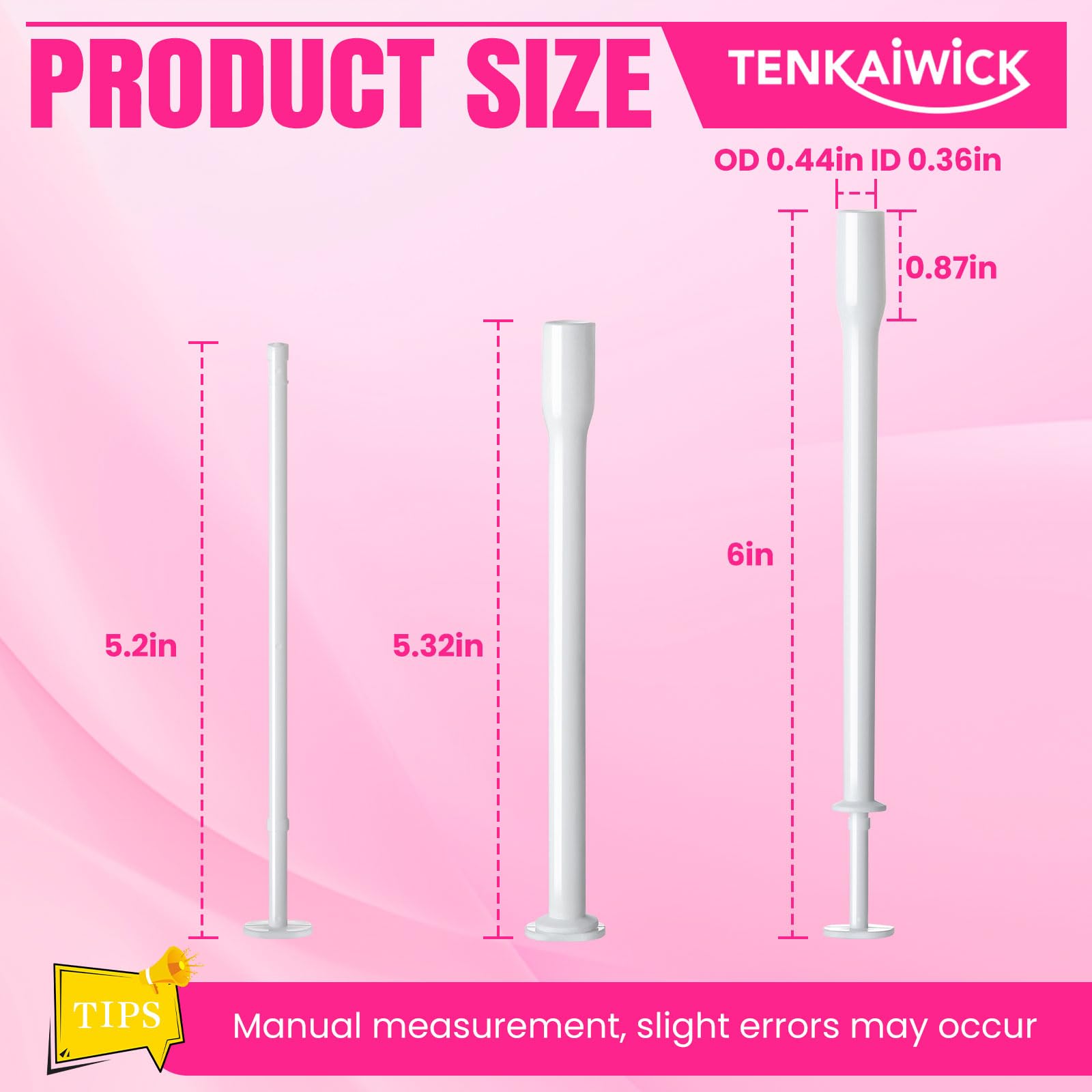 TENKAIWICK individually wrapped applicators emphasize hygiene and portability.