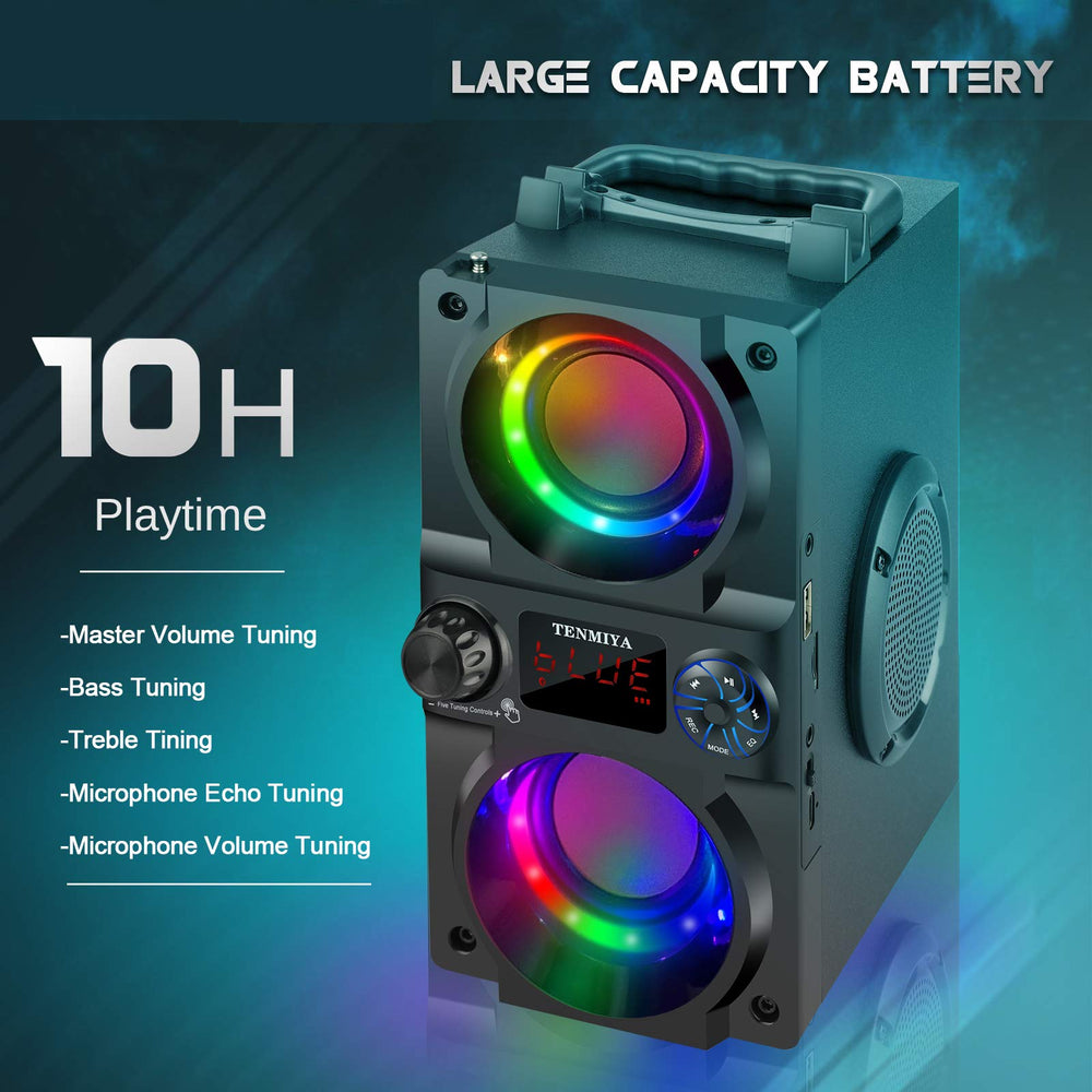 TENMIYA A30 heavy bass tube design boosts low-frequency impact