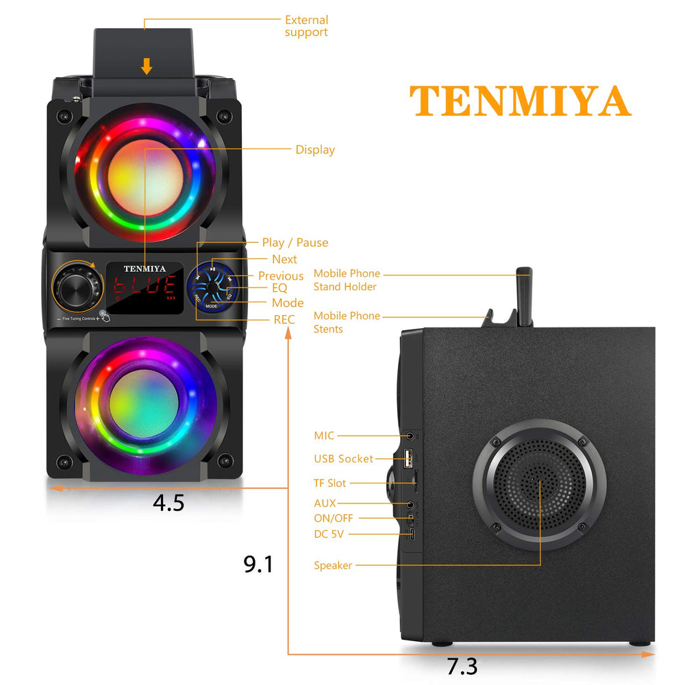 TENMIYA A30 portable handle design simplifies carrying