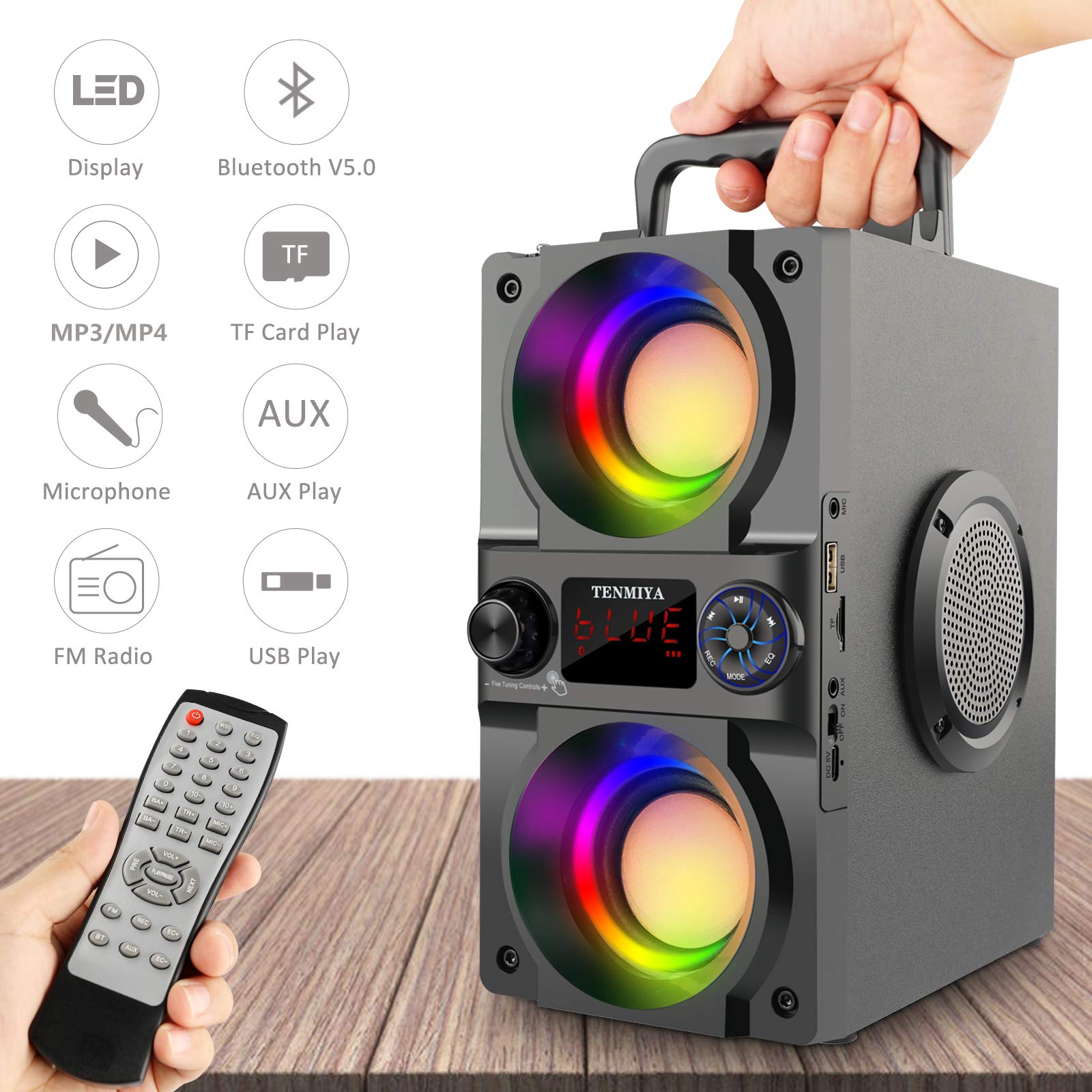 TENMIYA A30 remote control for convenient wireless operation