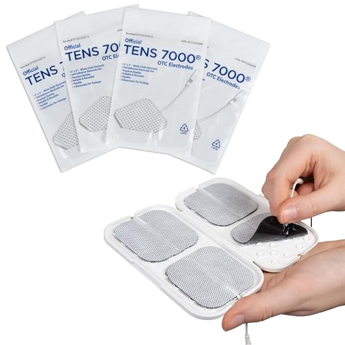 TENS 7000 premium pads ideal for at-home electrotherapy sessions.