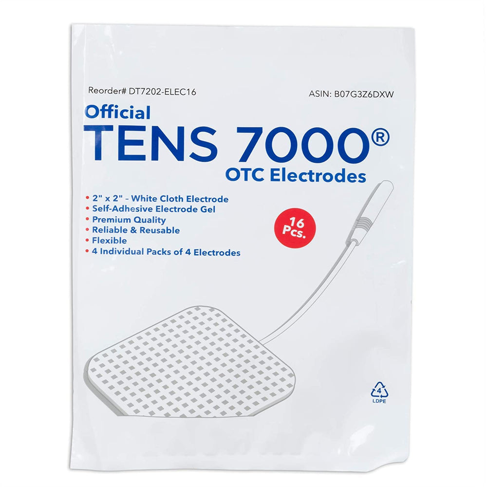 Brand-new pads packaged for reliable compatibility with common tens units.