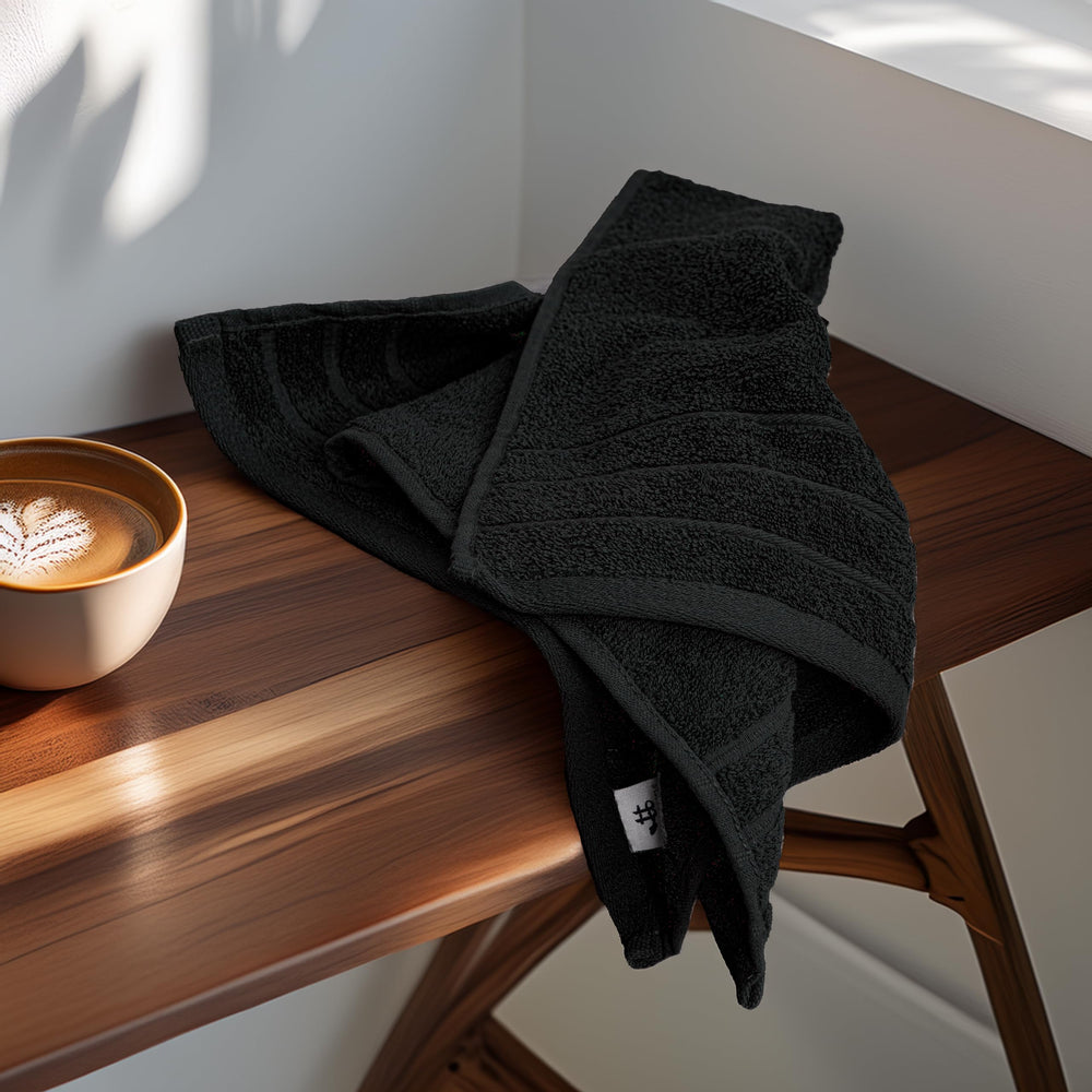 Tens Towels ready for kitchen and bathroom use with easy care routine.