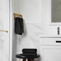 Tens Towels quick dry moisture test illustrates efficient absorbency.