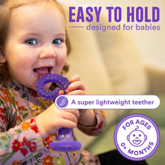 Tentacle Teether is dishwasher safe for easy cleaning.