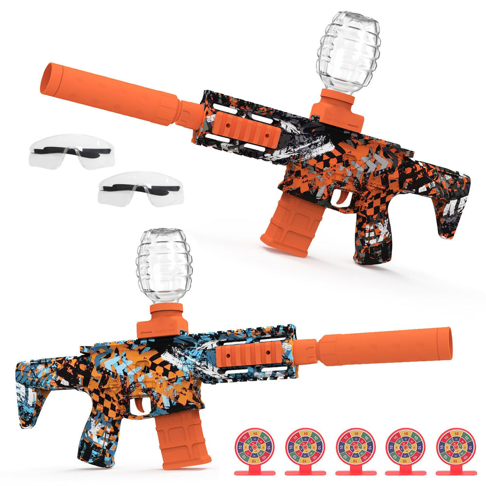 TENTAM 2-pack gel ball blaster front view for backyard battles