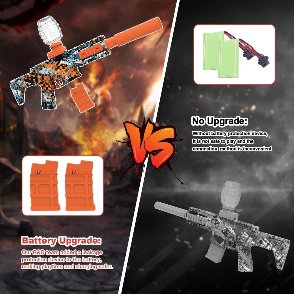 TENTAM durable ABS plastic body withstands outdoor skirmishes