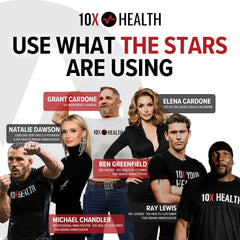 10X Health System zinc picolinate label highlights gluten-free formula
