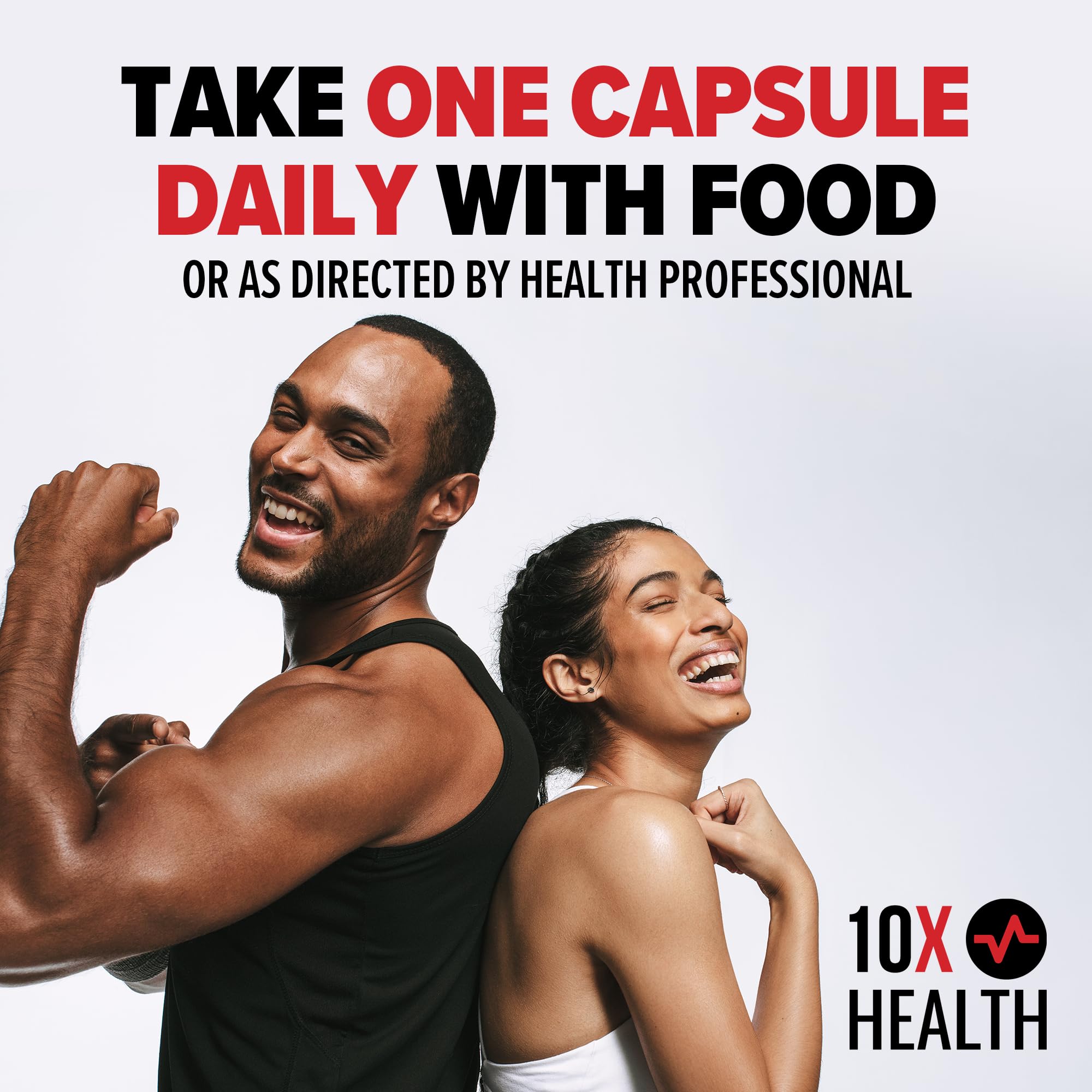 10X Health System zinc supplements pour demonstrates easy daily dosing