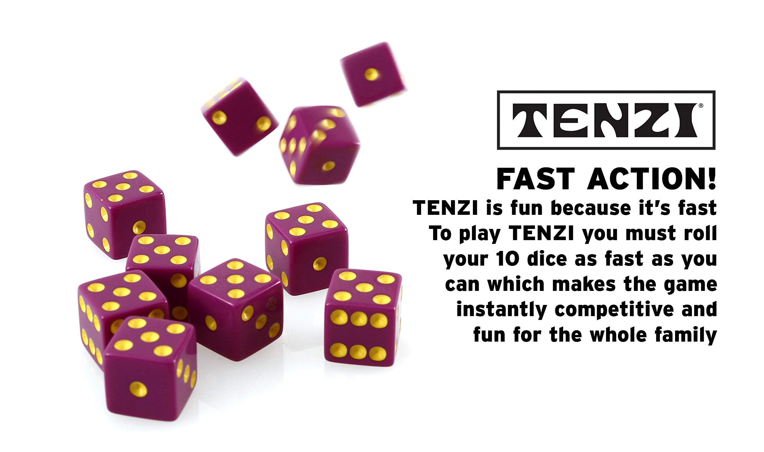 Family game night with TENZI for quick, inclusive rounds