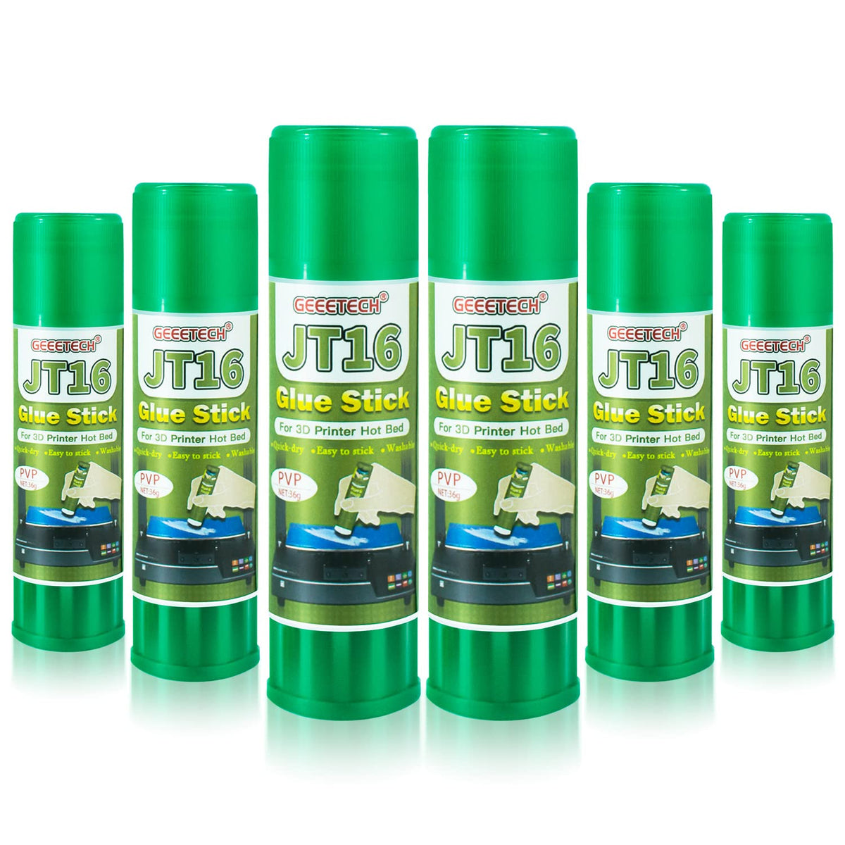 TEQStone glue stick boosts bed adhesion for a reliable first layer.
