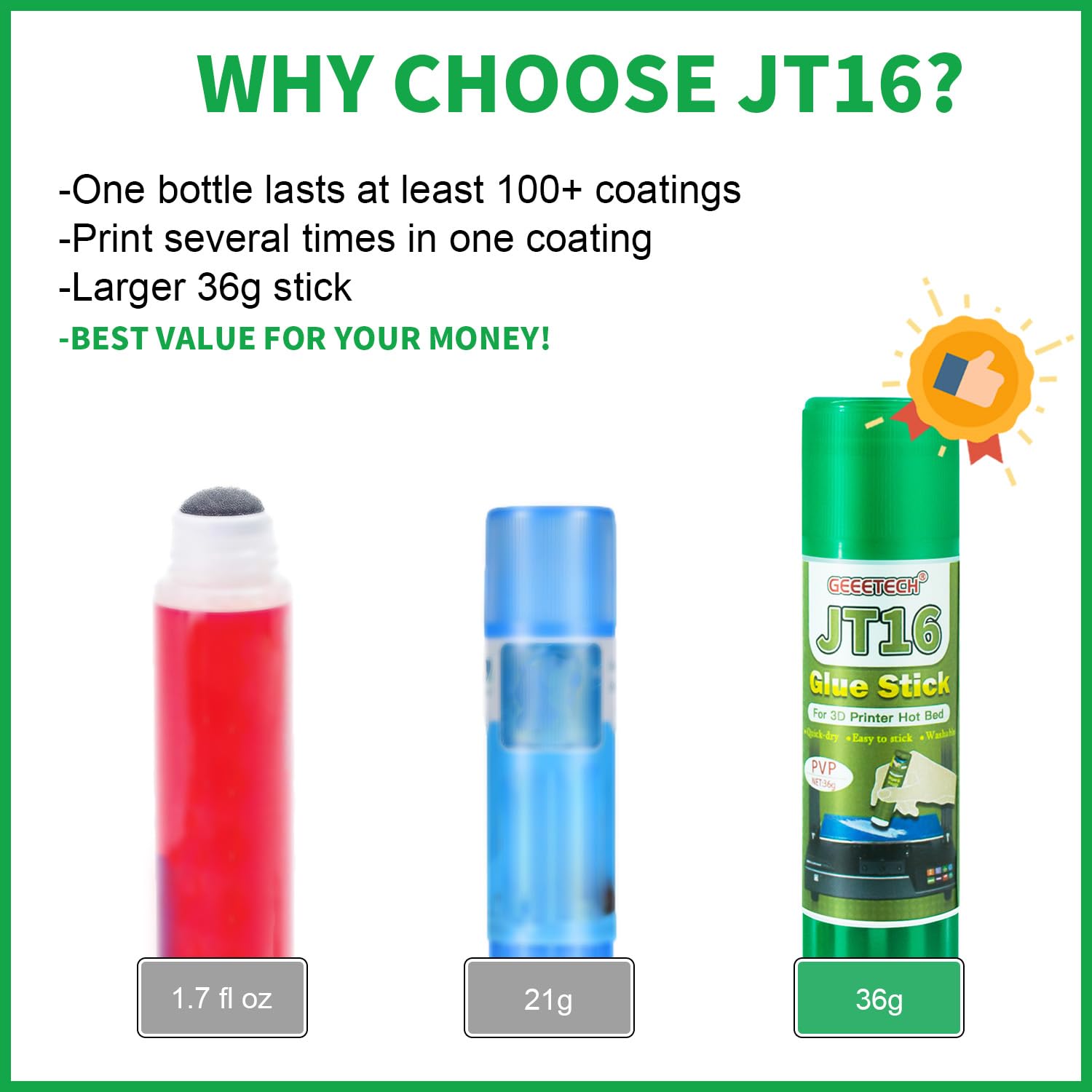 Safe, odor-free TEQStone glue stick for home, classroom, or office use.