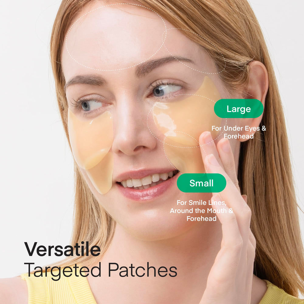 TEREZ & HONOR vegan, fragrance-free eye patches suitable for sensitive skin.