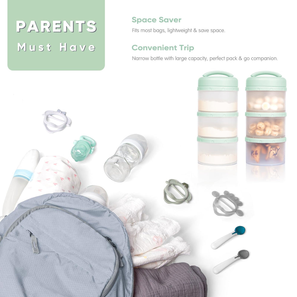 Termichy in a diaper bag, travel-friendly design offers quick formula access.