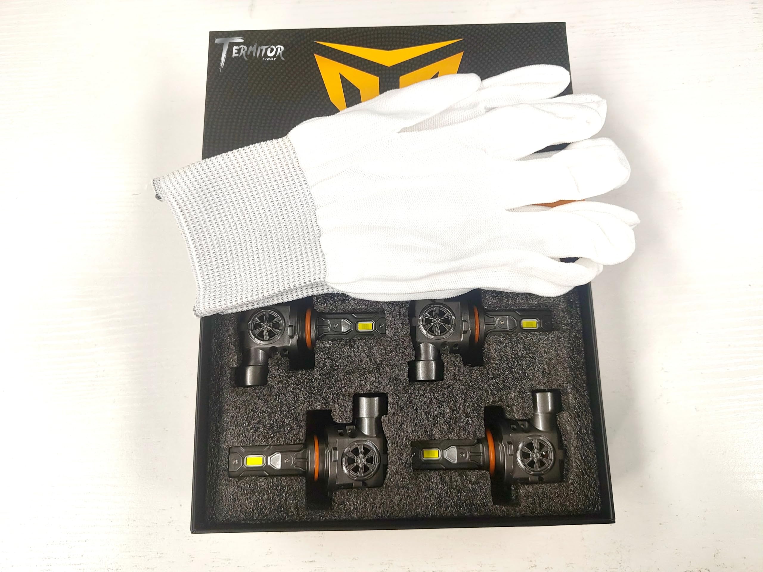 Termitor 9005 9006 bulbs plug-and-play design for quick installation