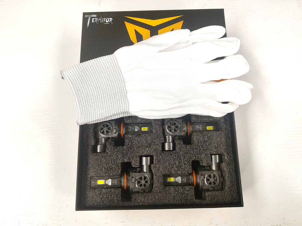 Termitor 9005 9006 bulbs plug-and-play design for quick installation