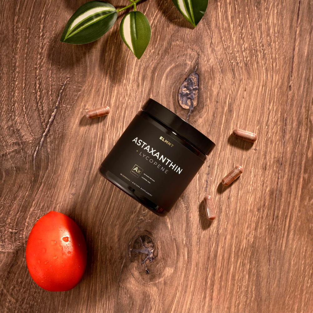 Terra Elmnt capsules pour-shot demonstrates easy daily intake.