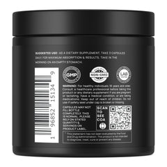 Terra Elmnt glutathione pills closeup emphasizing high-dose per serving