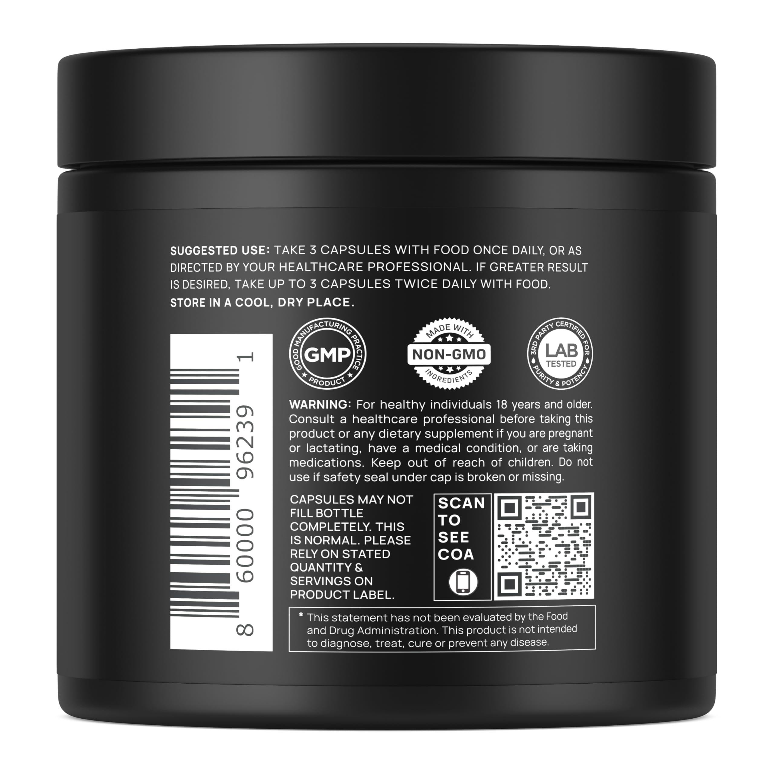 Terra Elmnt GMP USA facility seal signaling strict quality controls.