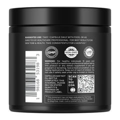 Terra Elmnt capsule label shows high purity and precise potency.