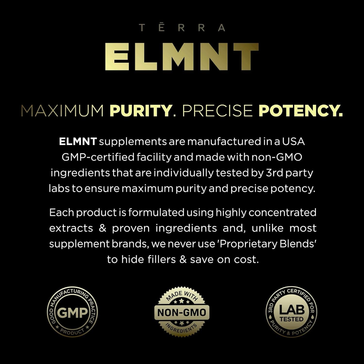 Terra Elmnt Hormone balance for women; supports mood stability.