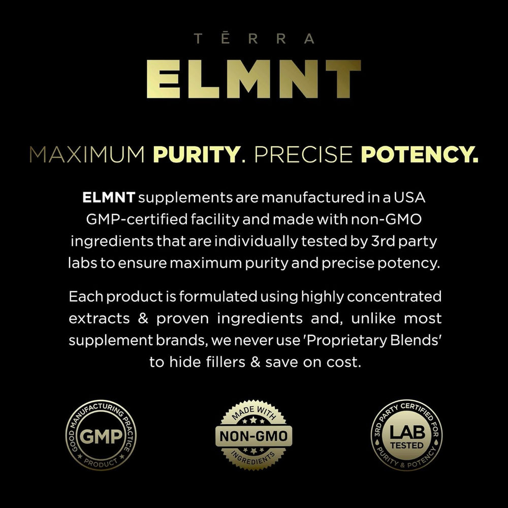 Terra Elmnt Hormone balance for women; supports mood stability.