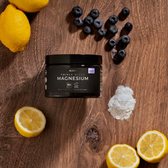 Terra Elmnt Triple Sleep packaging highlights L-Theanine and Apigenin for relaxation.
