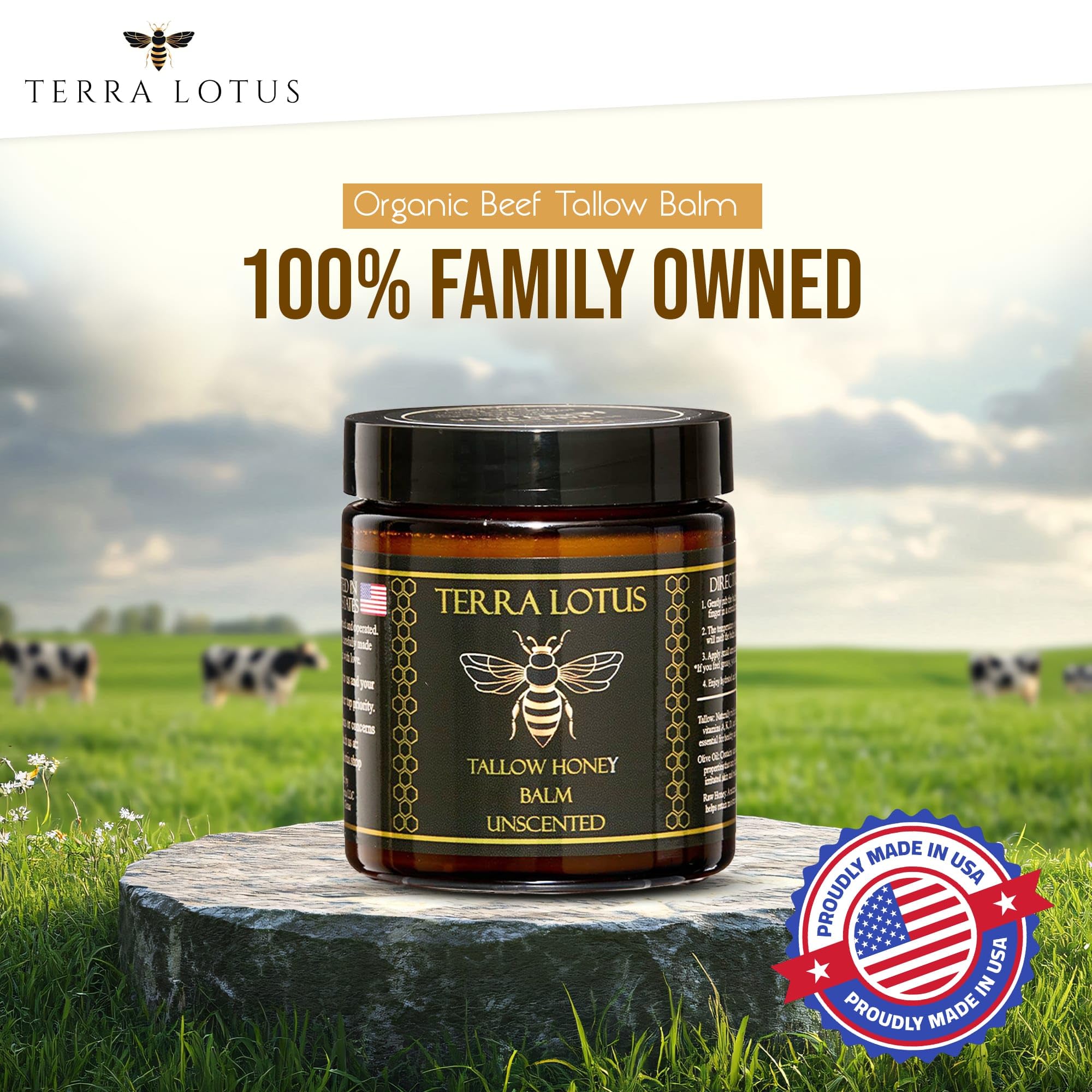 Terra Lotus face use hydrates without greasiness.