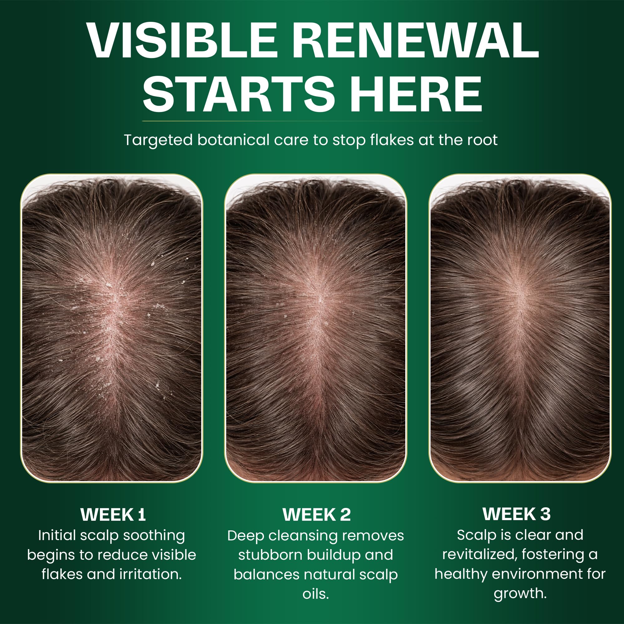 Terramed finished hair look shows healthier shine and volume after using set.